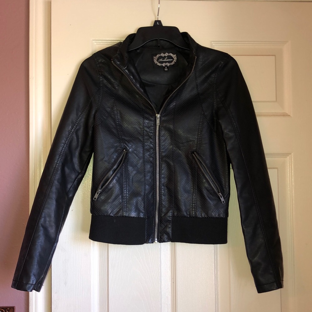 Pleather jacket